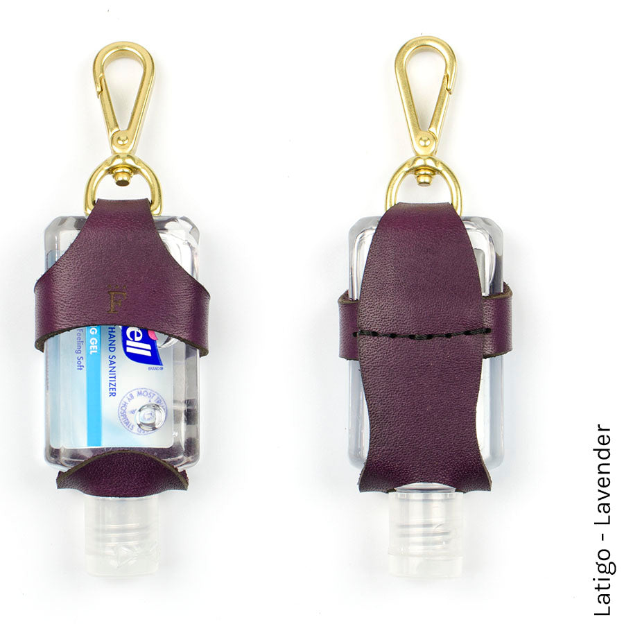 Sanitizer FFFob — size comparison showing compact profile