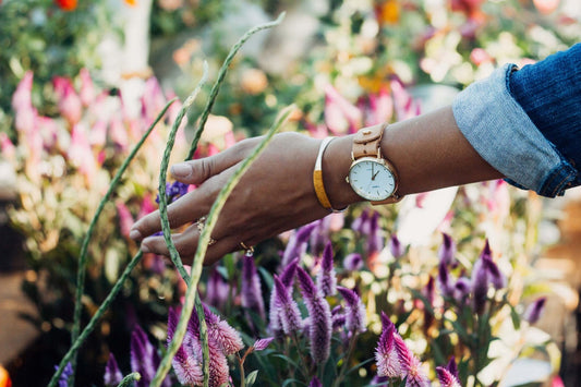 Timex 41mm Gold/Cream Fairfield with 20mm FFF Watchband — hero shot