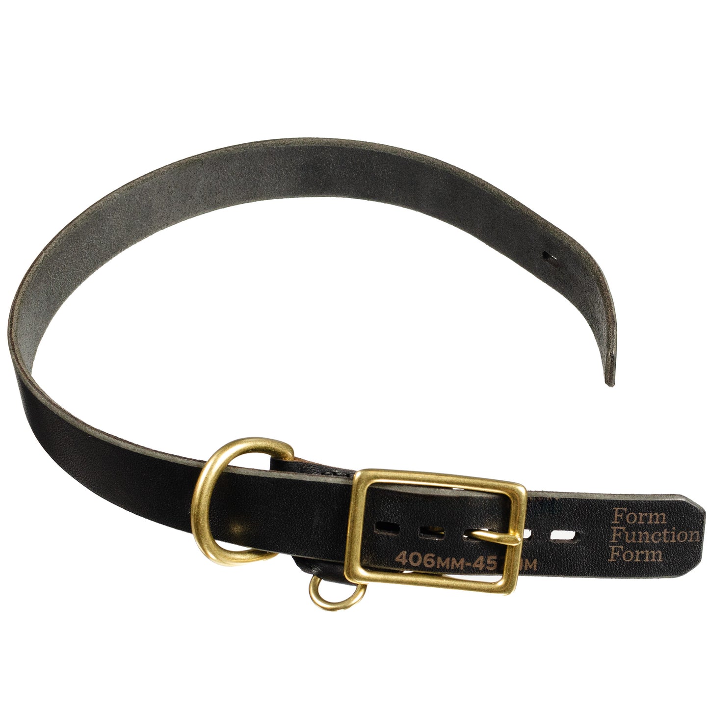 Best FFFriend AirTag Collar — detail showing leather grain and stitching