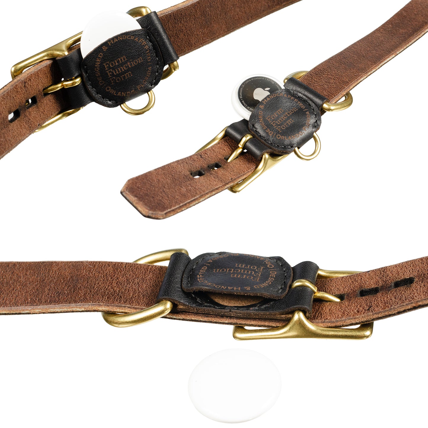 Best FFFriend AirTag Collar — front view showing buckle and hardware