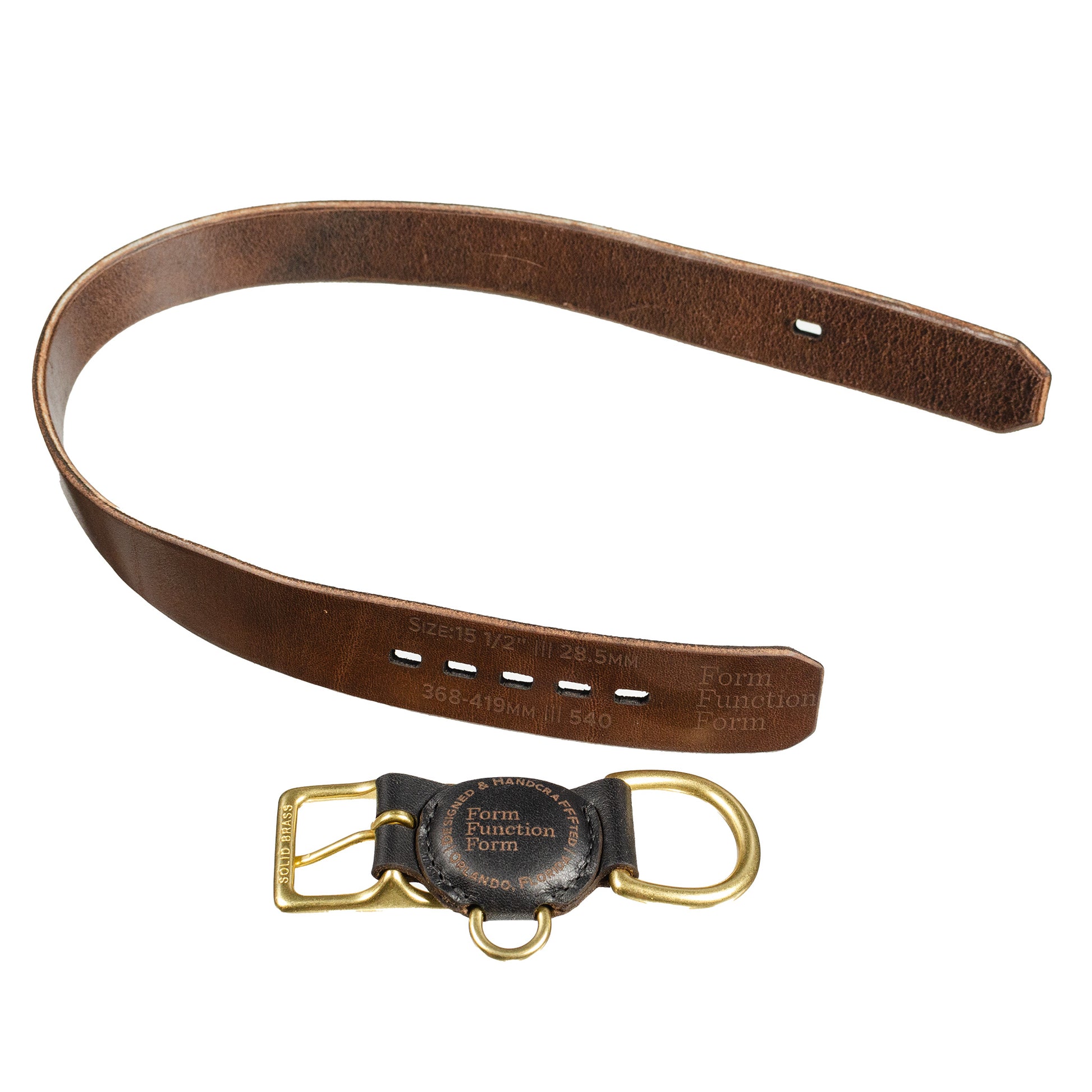 Best FFFriend AirTag Collar — size adjustment holes detail