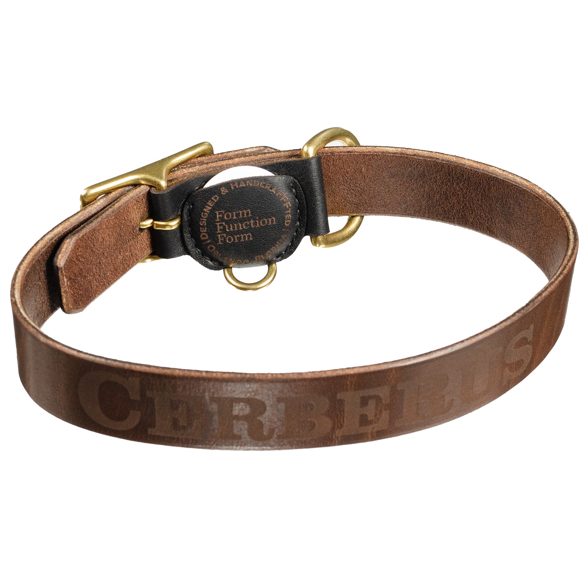 Best FFFriend AirTag Collar — side profile showing taper and edge finish