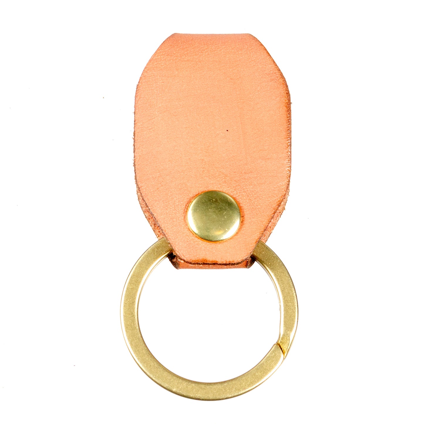 Ring Clip in Veg Tan Blush Pink — front view