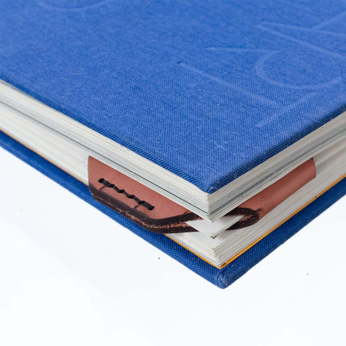 FFF Corner Bookmark — size comparison showing bookmark scale on page