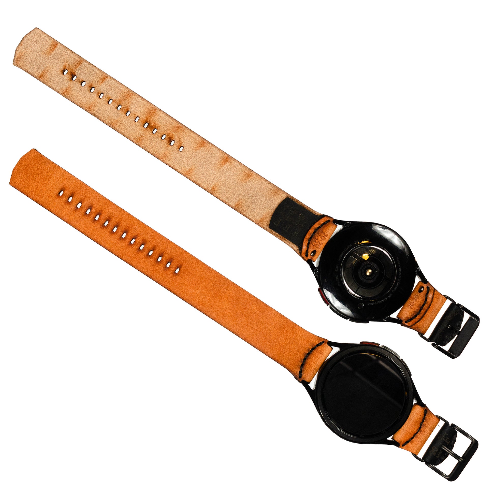 Side-Piece Watchband Samsung Galaxy — detail showing side-closure topsy-tails mechanism