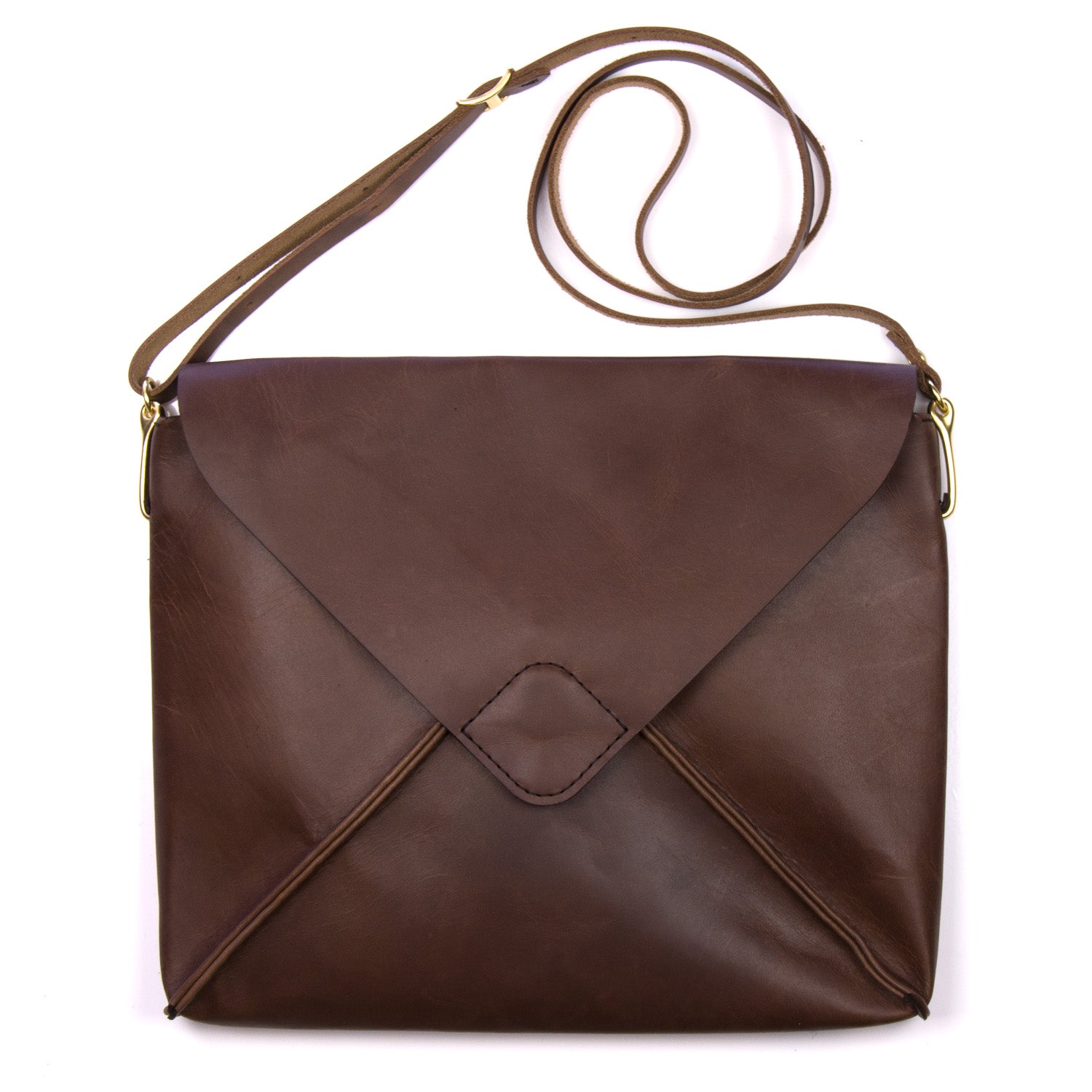 Nickel Bag in HF Espresso (Natural CXL) — front view