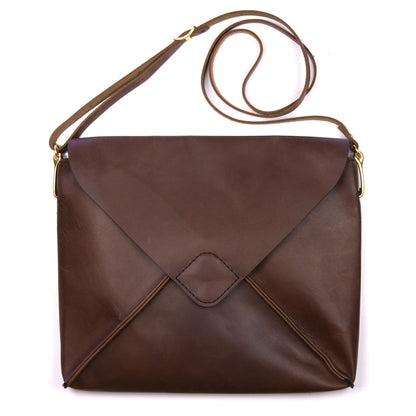 Nickel Bag in HF Espresso (Natural CXL) — front view