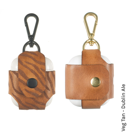 AirPod AirPouch in Veg Tan Dublin Ale — front view
