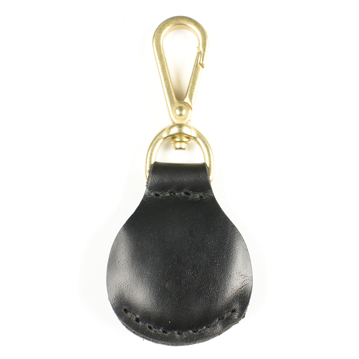 AirTag FFFob Clip in Chromexcel Black — front view