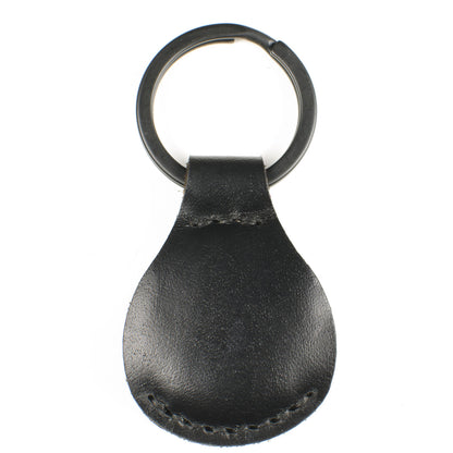 AirTag FFFob Key Ring in Chromexcel Black — front view