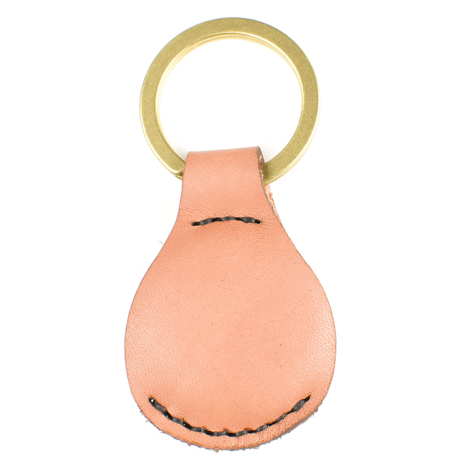 AirTag FFFob Key Ring — angle view showing slim profile