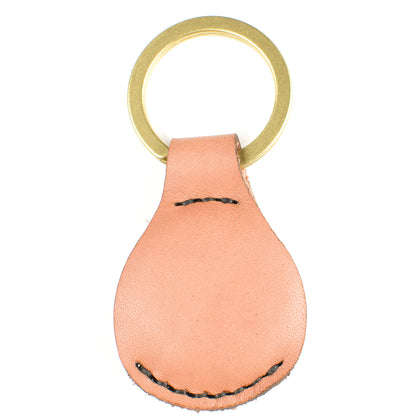 AirTag FFFob Key Ring — angle view showing slim profile