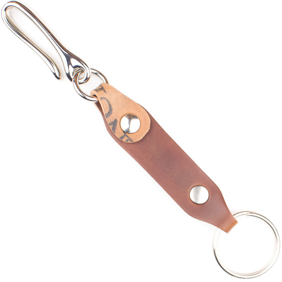 Short Leash Fob Cordovan in Shell Cordovan Calvados — front view