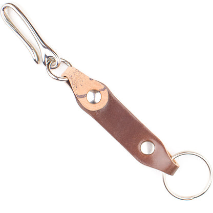 Short Leash Fob Cordovan in Shell Cordovan Middleborough — front view