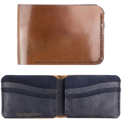 George Bifold Cordovan in Calvados Cordovan / Navy HF interior — front view