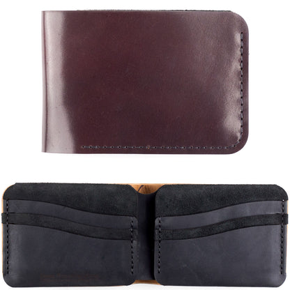 George Bifold Cordovan in Burgundy Cordovan (Color 8) / Black HF interior — front view