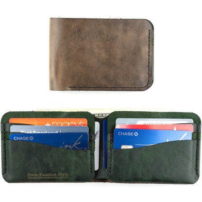 George Bifold in Espresso Exterior / Green Interior — front view