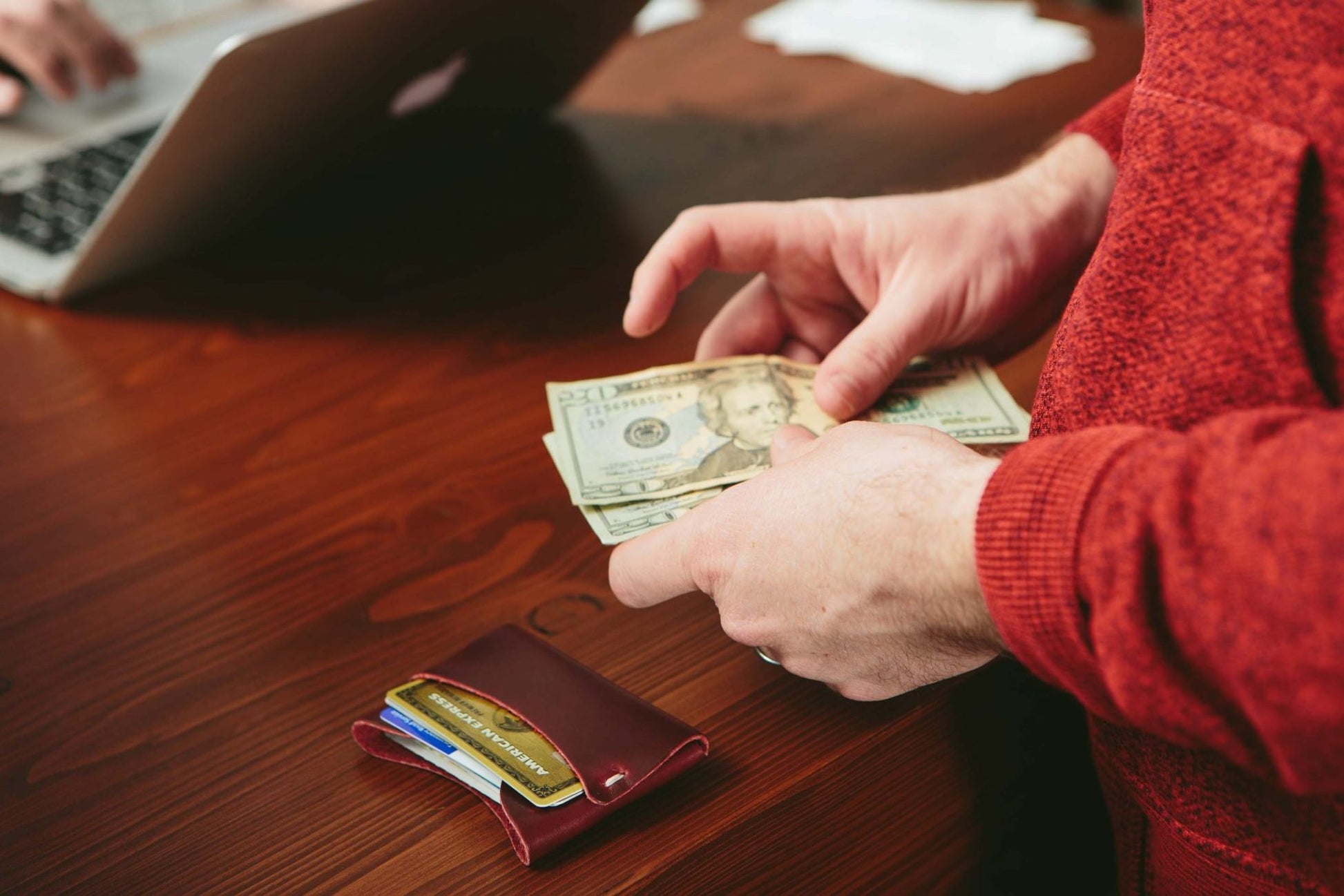 Greensleeve Wallet — hero shot showing minimal profile
