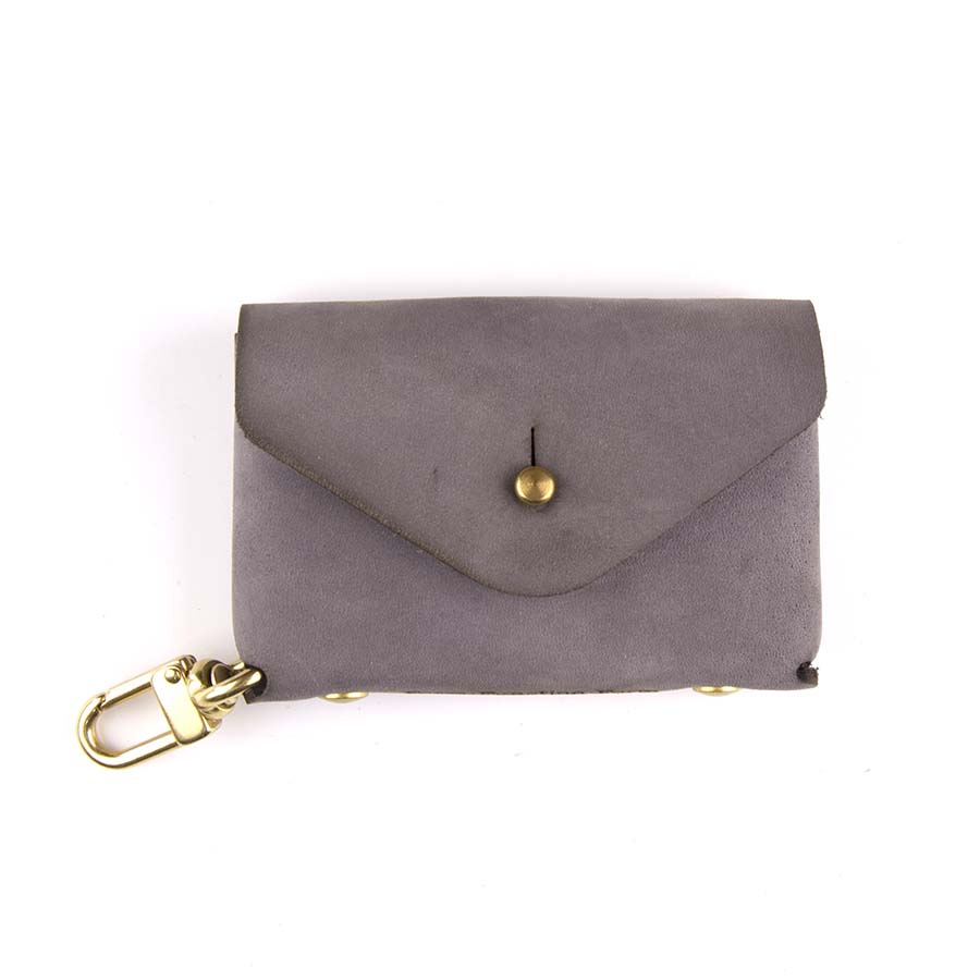Keyllet Keychain Wallet — open view showing card slots and key ring