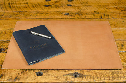 FFF Desk Pad in Predator Rustic Brown XL — top view