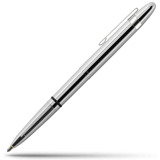 Fisher Space Pen — detail showing clip and pen tip