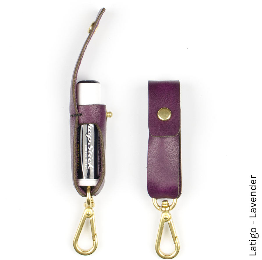 Lip Balm Clip — lifestyle shot on keys