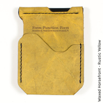 Money Clip — lifestyle shot showing bills and cards held securely