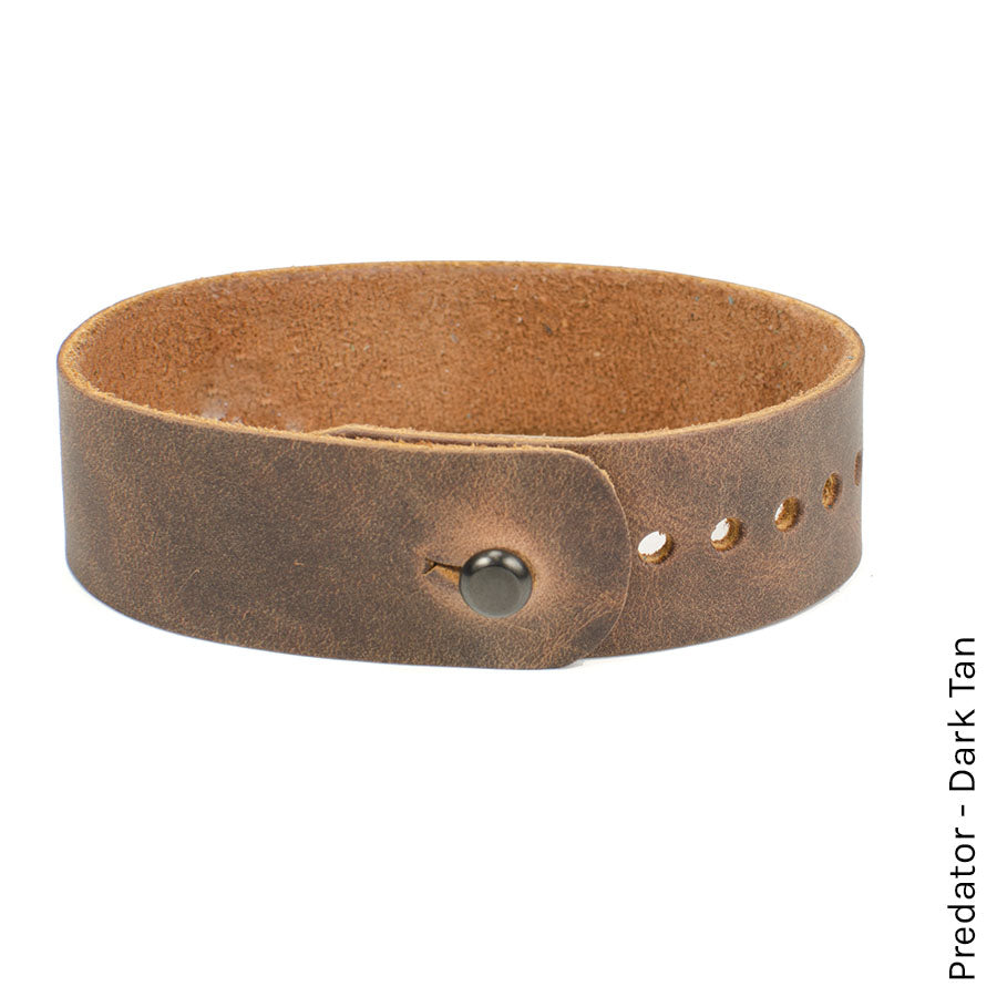 FFF Button-Stud Watchband Adjustable — lifestyle shot showing casual wear pairing