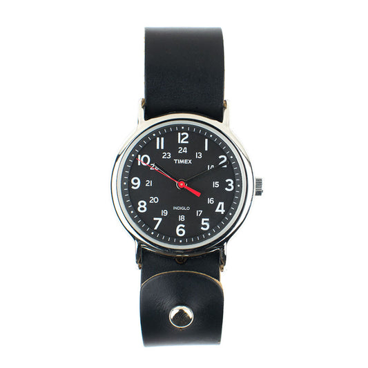 Timex 38mm Silver Night Weekender with 20mm FFF Watchband — hero shot