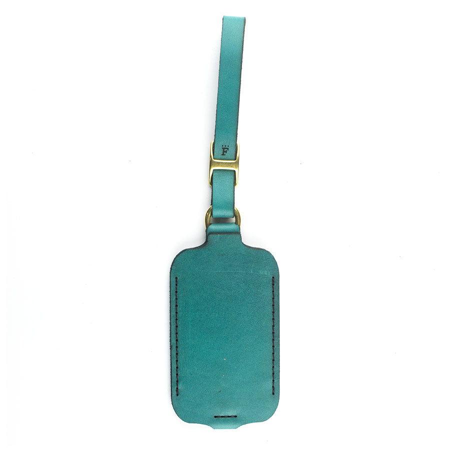 FFF Luggage / ID Tag — back view showing ID window