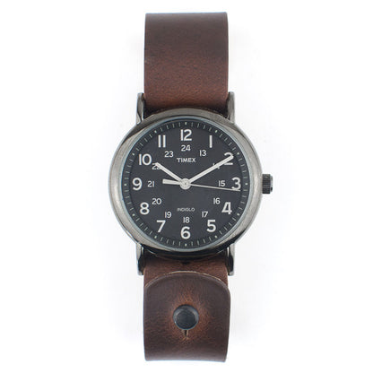 Timex 38mm Night Weekender with 20mm FFF Watchband — hero shot