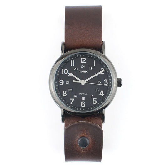 Timex 38mm Night Weekender with 20mm FFF Watchband — hero shot
