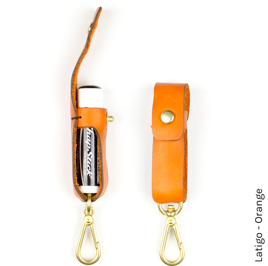 Lip Balm Clip — detail showing ChapStick fit and retention