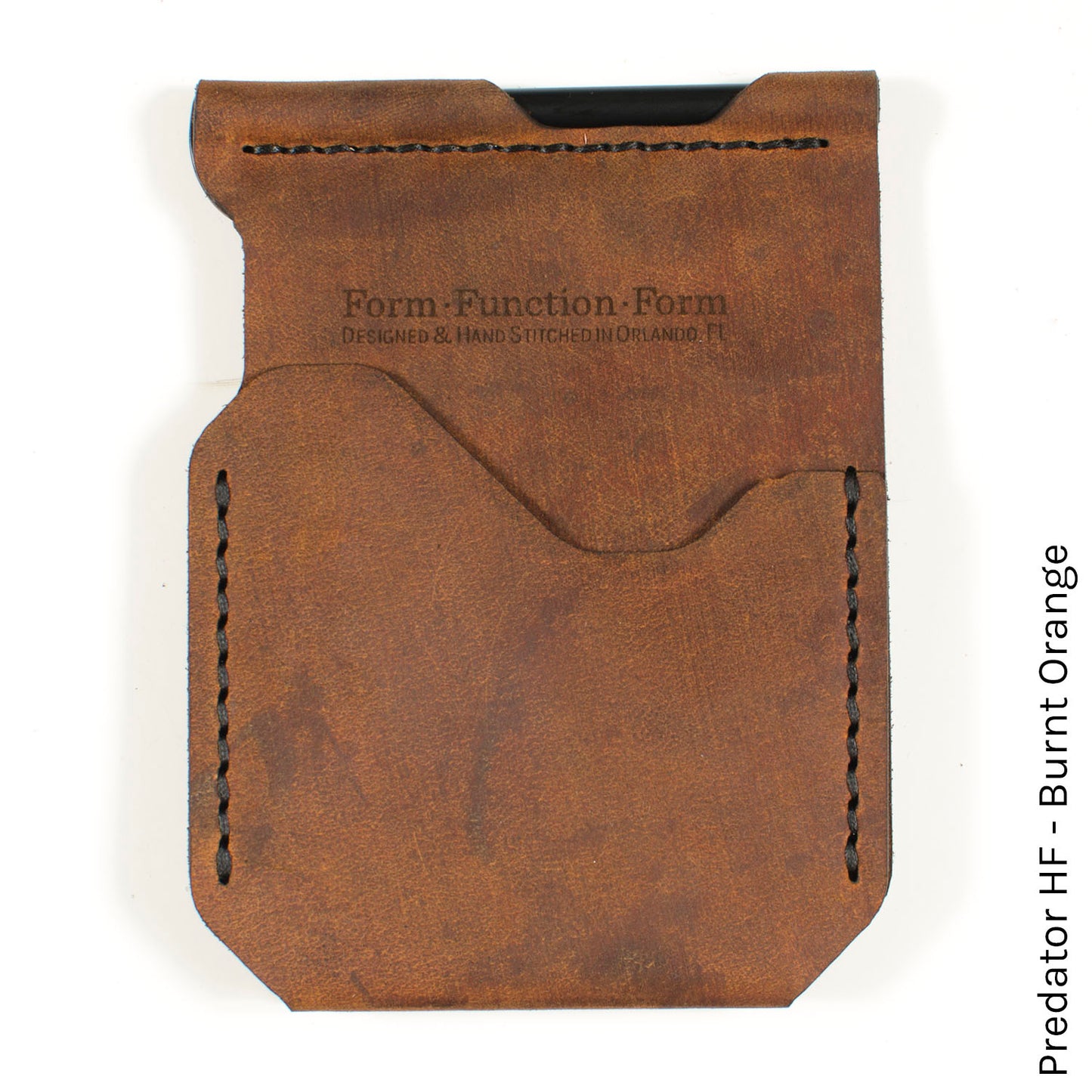 Money Clip — open view showing cash clip and card pocket