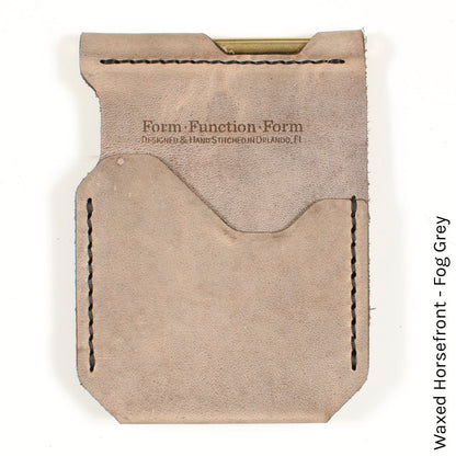 Money Clip — flat lay showing front and back