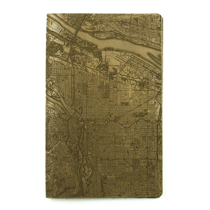 Slip Notebook Cover City Series in Latigo Heather Grey — front view