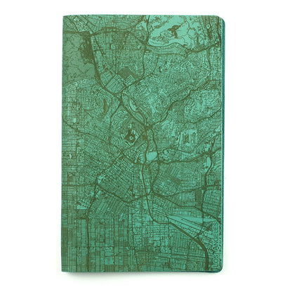 Slip Notebook Cover City Series in Latigo Teal — front view