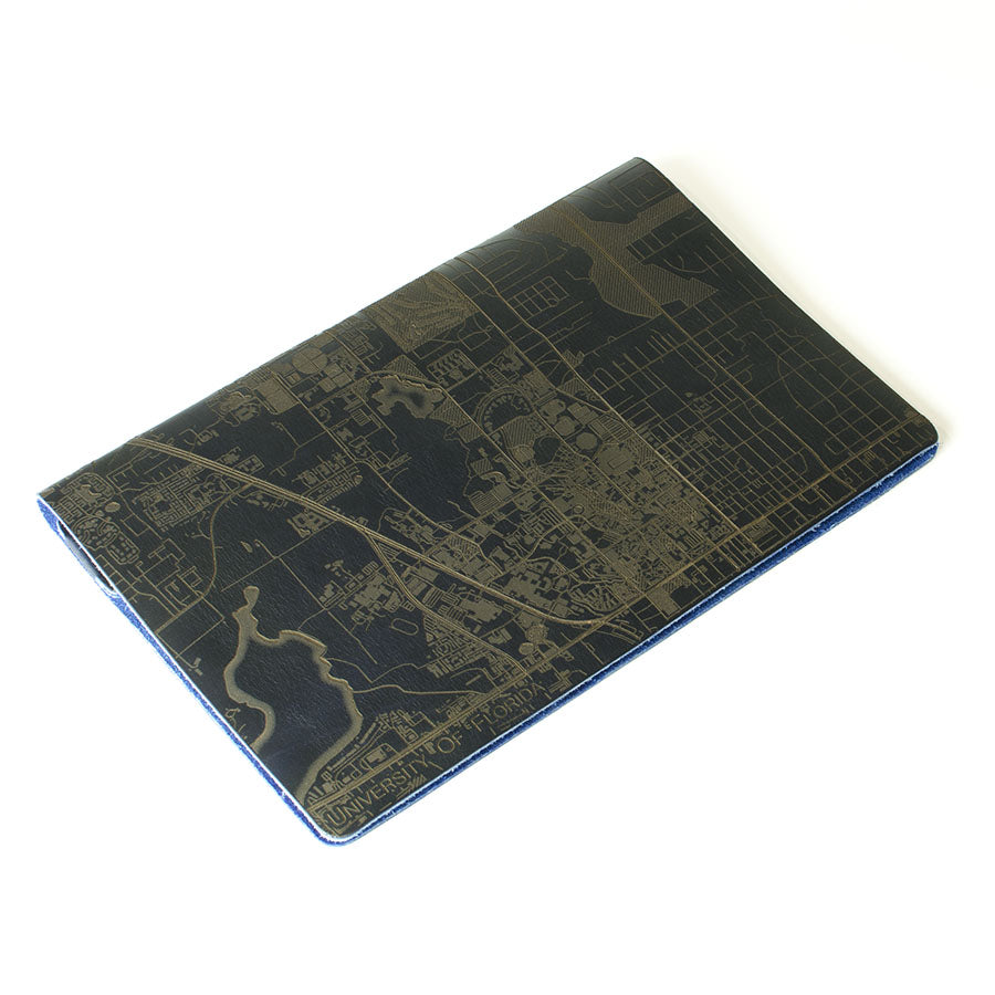 Slip Notebook Cover City Series — close-up of engraving texture and detail