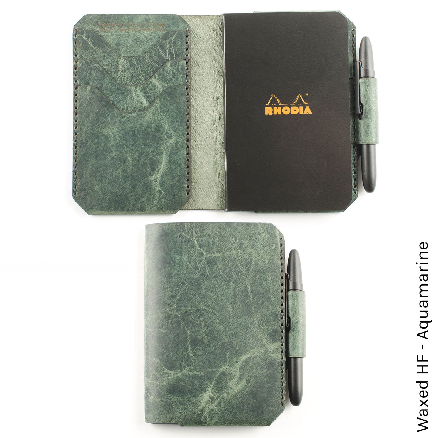 Charette Wallet — side profile showing slim front-pocket friendly design