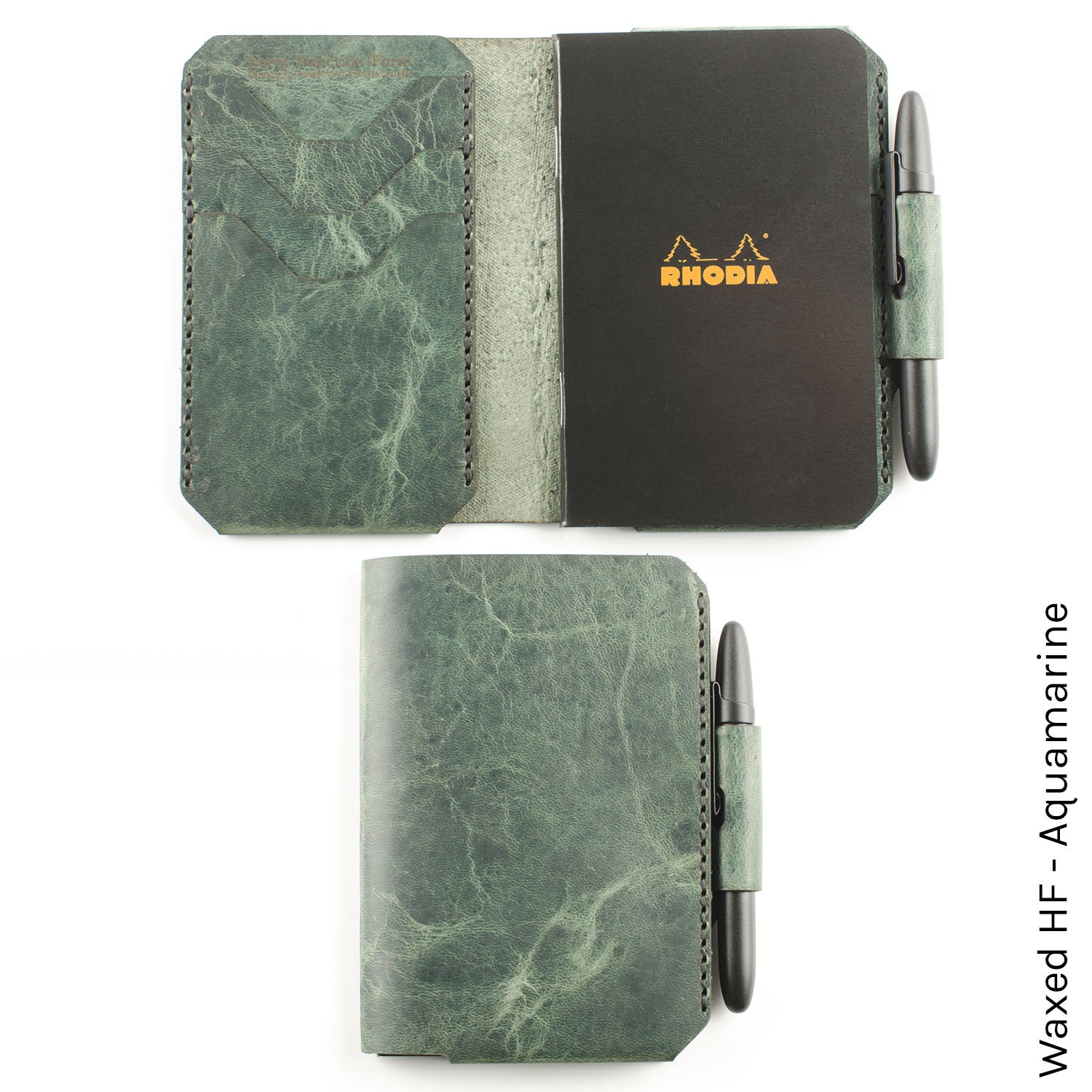 Charette Wallet — side profile showing slim front-pocket friendly design
