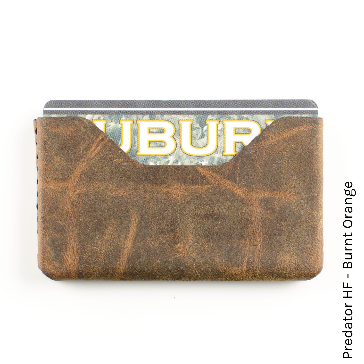 Small Package Wallet — detail showing card slot and bill pocket